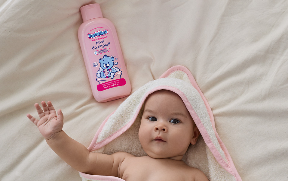 Delikatna troska o skórę maluszka