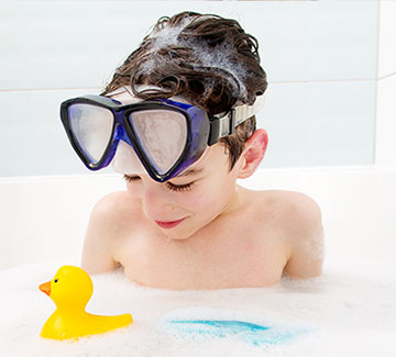 Zabawy w wannie nie tylko dla maluchów