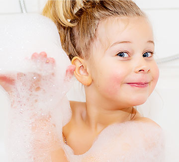 Nauka samodzielnej kąpieli w 3 krokach