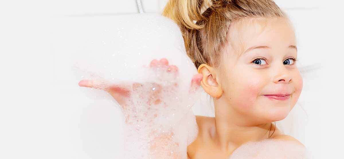 Nauka samodzielnej kąpieli w 3 krokach