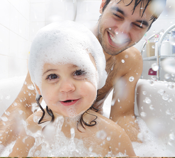 10 sposobów na zabawę z dzieckiem w kąpieli