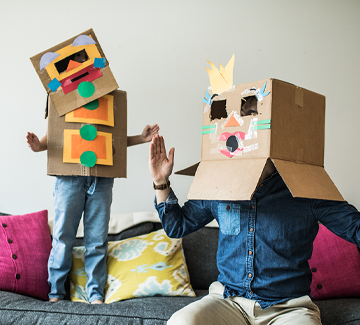 3 zabawy w domu dla całej rodziny