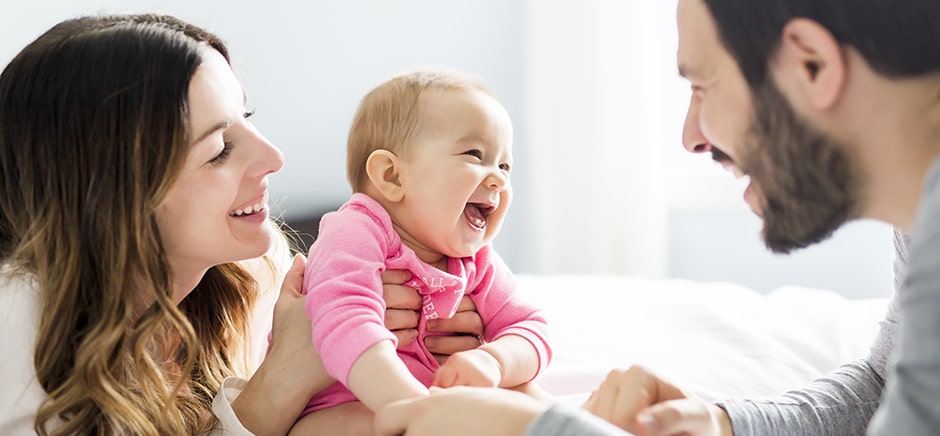 Zabawy z mamą i tatą
