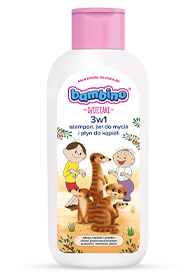 3w1: szampon, żel pod prysznic i płyn do kąpieli surykatki