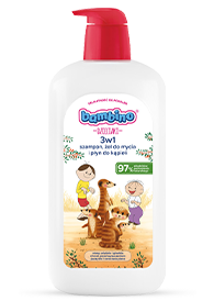 3w1: szampon, żel pod prysznic i płyn do kąpieli surykatki