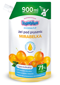 Uzupełnienie – żel pod prysznic o zapachu mirabelki