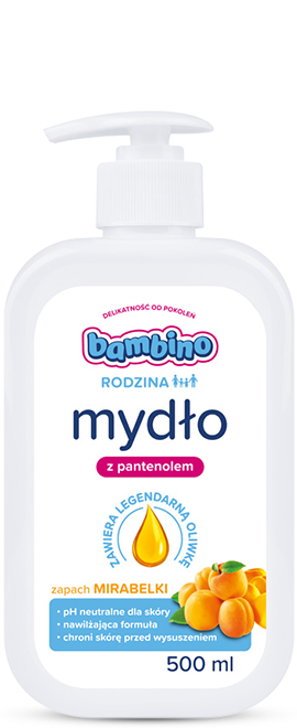 Mydło do rąk o zapachu mirabelki