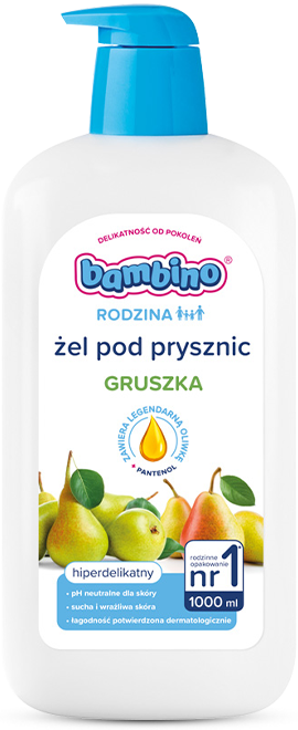 Żel pod prysznic – zapach gruszki